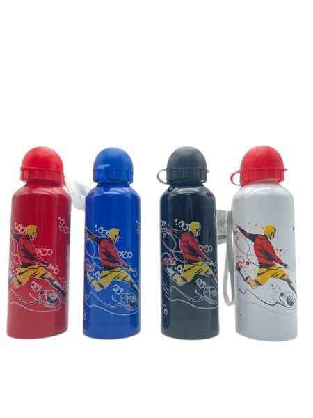 Little Fish & Tgb Matara Alüminyum 500ml Desenli Futbolcu Modeli