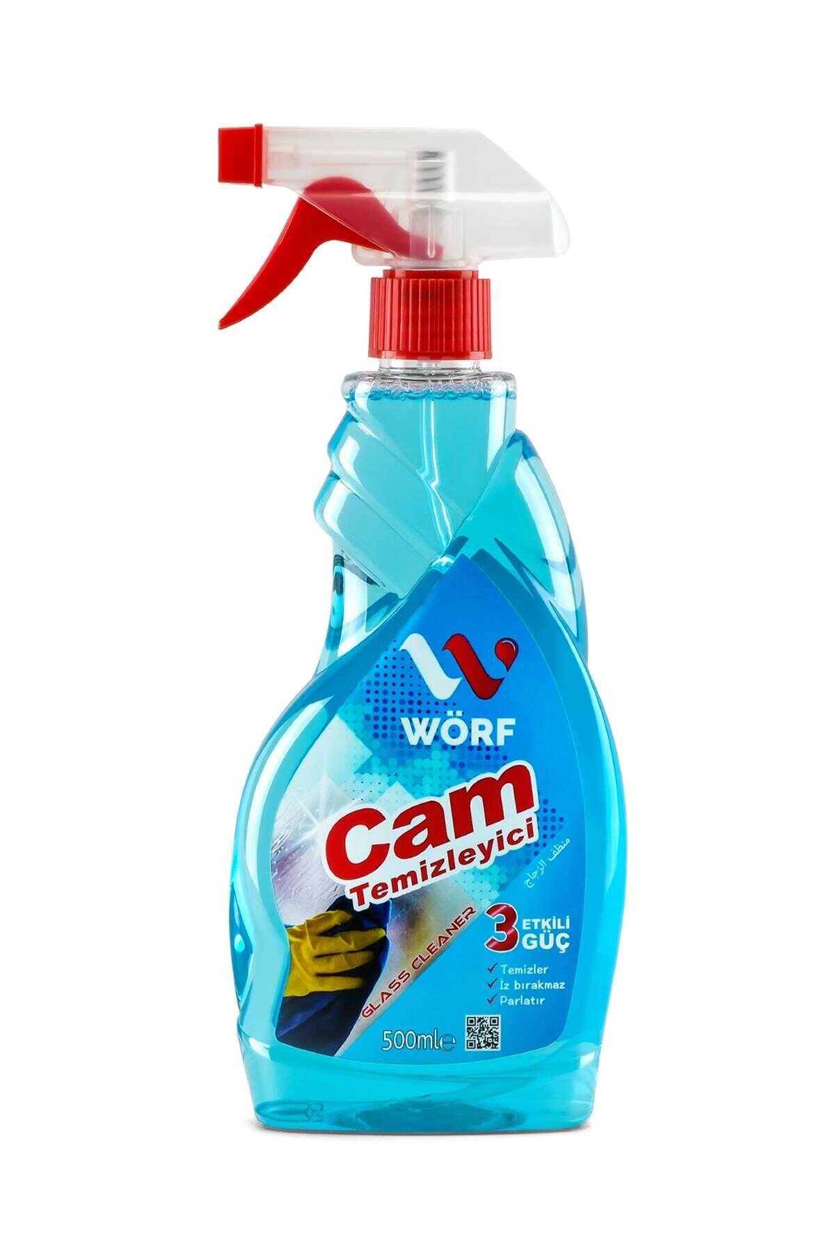 Wörf Cam Temizleyici Parfümlü Sprey 500 Ml