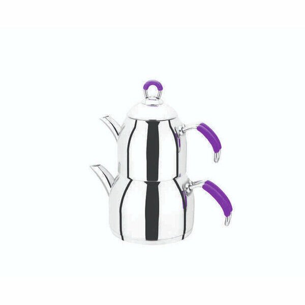 Akdeniz Çaydanlık Takımı Okyanus Orta Boy  Silikon Kulp