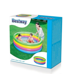Bestway Şişme Havuz 4 Bölmeli 157x46 Cm Karışık Renkli
