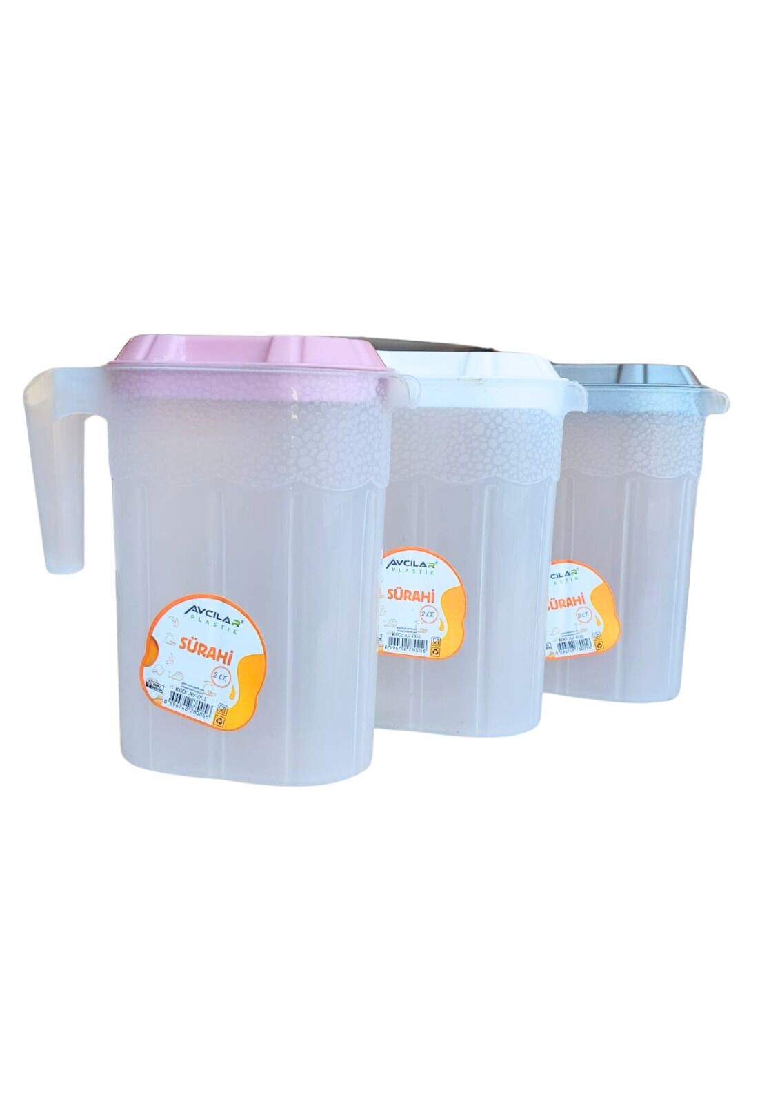 Avcılar Lüx Plastik Sürahi 2 Lt