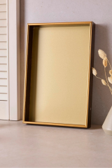 Perotti Turin Gold Dikdörtgen Tepsi 25 X 37 Cm Gold