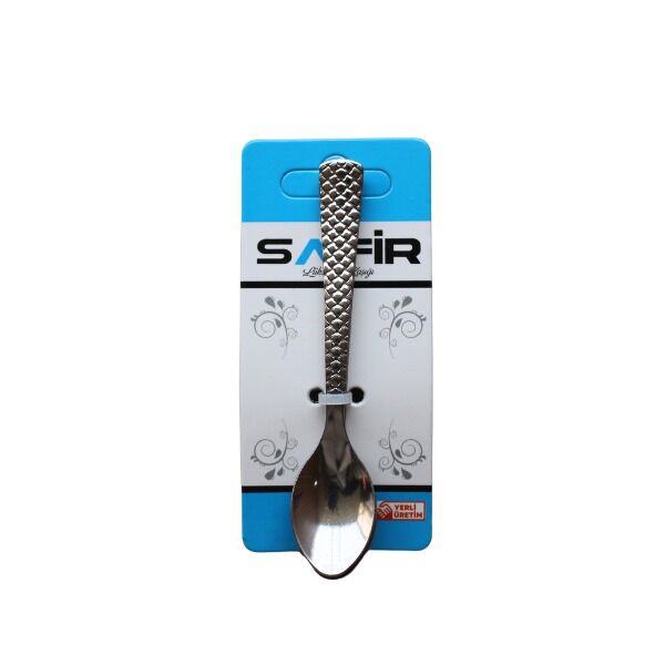 Safir Çay Kaşığı 6 Adet Gümüş