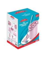 Flora F404 Trio Tablet Mop Seti Kutulu 14 Lt 3 Bölmeli Pudra