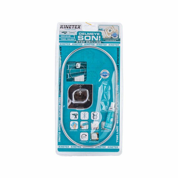 Kinetex Havluluk Oval Gümüş