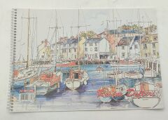 Gürpaş 15 Yaprak Resim Defter Küçük Boy Karton Kapak