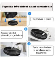 Master Sinek Kovucu Cız Cihazı 20 W Siyah