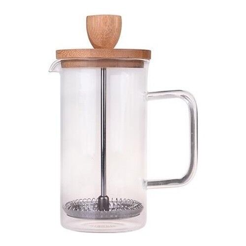 O.M.S  French Press 600 Ml Bambu No:1 - Ahşap