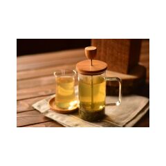 O.M.S  French Press 600 Ml Bambu No:2 - Ahşap