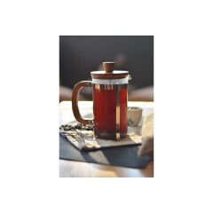 O.M.S  French Press 600 Ml Bambu No:2 - Ahşap