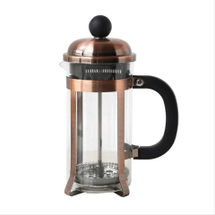 O.M.S  French Press 350 Ml  Metal No:2 - Rose Gold