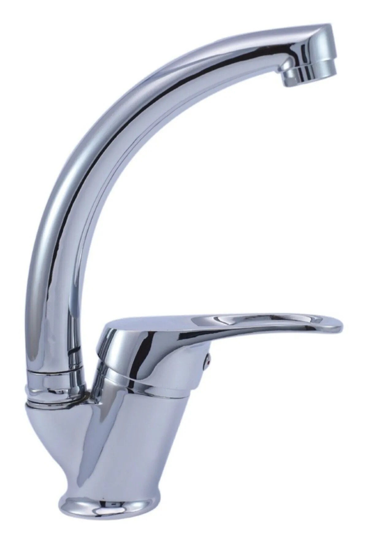 Okyanus Mix Kuğu Lavabo Bataryası Gümüş
