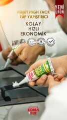Somafix High Tack Yapıştırıcı  60 Ml Beyaz